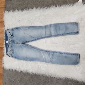TRUE RELIGION LIGHT BLUE SKINNY JEAN 27